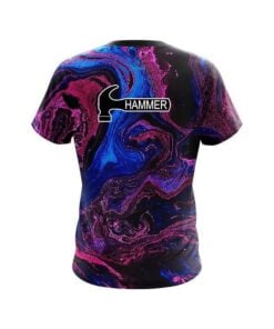 Alternative view of Hammer Cotton Candy Marble CoolWick Bowling Jersey