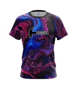 Hammer Cotton Candy Marble CoolWick Bowling Jersey