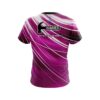 Hammer Deep Pink Stripes CoolWick Bowling Jersey - Image 2