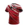 Hammer Deep Red Stripes CoolWick Bowling Jersey - Image 2