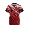 Hammer Deep Red Stripes CoolWick Bowling Jersey