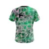 Hammer Green Exotic Motion CoolWick Bowling Jersey - Image 2