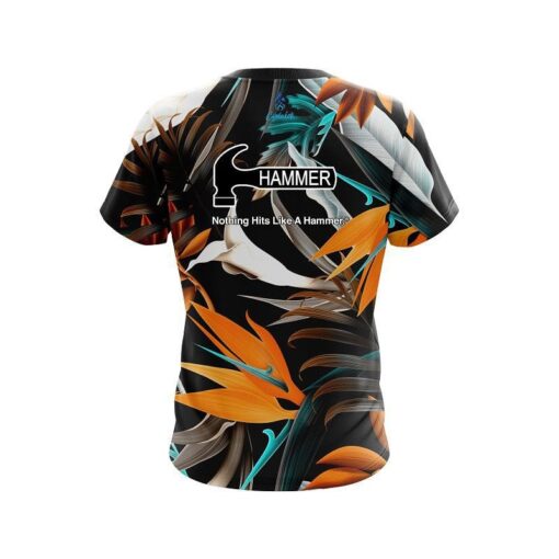 Hammer Tropical Hawaiian CoolWick Bowling Jersey - Image 2