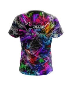 Alternative view of Hammer Liquid Hypno Swirl CoolWick Bowling Jersey
