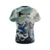 Hammer Marbleized Ripple Pattern CoolWick Bowling Jersey - Image 2