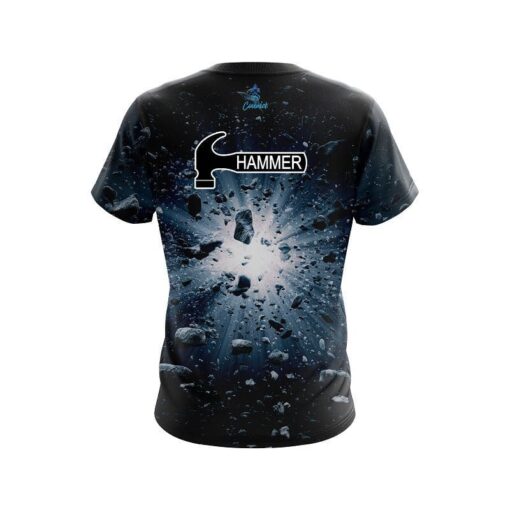 Hammer Meteor shower CoolWick Bowling Jersey - Image 2