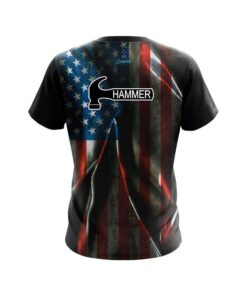 Alternative view of Hammer Old Glory CoolWick Bowling Jersey