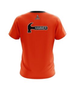Alternative view of Hammer Orange Vibe CoolWick Bowling Jersey