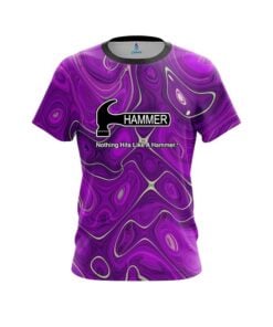 Hammer Psychedelic Purple Flow CoolWick Bowling Jersey