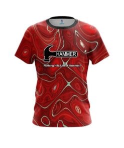 Hammer Psychedelic Red Flow CoolWick Bowling Jersey