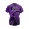 Hammer Purple Graffiti Grunge CoolWick Bowling Jersey - Image 2