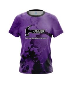 Hammer Purple Graffiti Grunge CoolWick Bowling Jersey