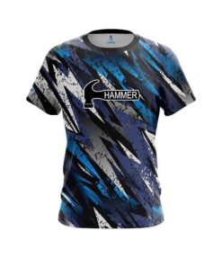 Hammer Retro Zig Zag CoolWick Bowling Jersey