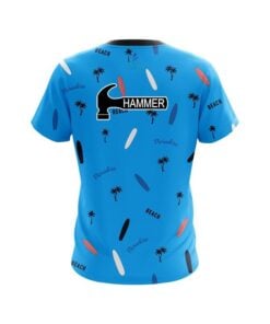Alternative view of Hammer Paradise Palms CoolWick Bowling Jersey