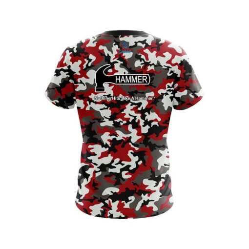 Hammer Tactical Camo CoolWick Bowling Jersey - Image 2