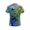 Hammer Watercolor Floral Art CoolWick Bowling Jersey - Image 2