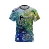 Hammer Watercolor Floral Art CoolWick Bowling Jersey