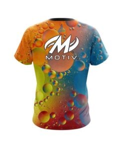 Alternative view of Motiv Air Bubbles CoolWick Bowling Jersey