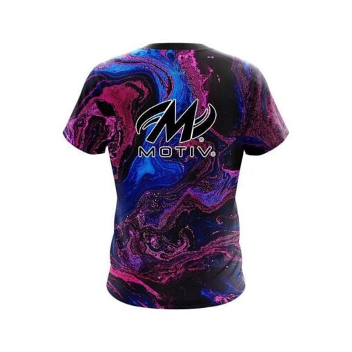 Motiv Cotton Candy Marble CoolWick Bowling Jersey - Image 2