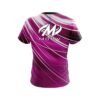 Motiv Deep Pink Stripes CoolWick Bowling Jersey - Image 2