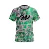 Motiv Green Exotic Motion CoolWick Bowling Jersey