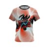 Motiv Peach Motion Vortex CoolWick Bowling Jersey