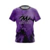 Motiv Purple Graffiti Grunge CoolWick Bowling Jersey