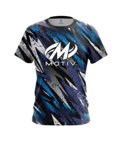 Motiv Retro Zig Zag CoolWick Bowling Jersey