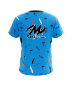Alternative view of Motiv Paradise Palms CoolWick Bowling Jersey