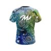 Motiv Watercolor Floral Art CoolWick Bowling Jersey - Image 2