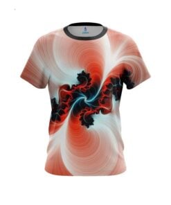 Plain Peach Motion Vortex CoolWick Bowling Jersey