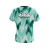 Radical Chevron Green CoolWick Bowling Jersey - Image 2