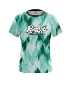 Radical Chevron Green CoolWick Bowling Jersey