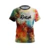 Radical Colorful Painted Canvas Grunge CoolWick Bowling Jersey