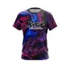 Radical Cotton Candy Marble CoolWick Bowling Jersey