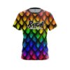 Radical Colorful Dragon Scales CoolWick Bowling Jersey