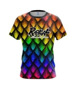 Radical Colorful Dragon Scales CoolWick Bowling Jersey