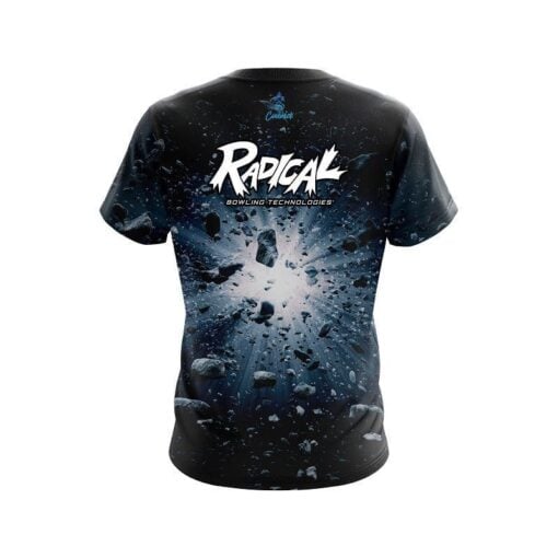 Radical Meteor shower CoolWick Bowling Jersey - Image 2