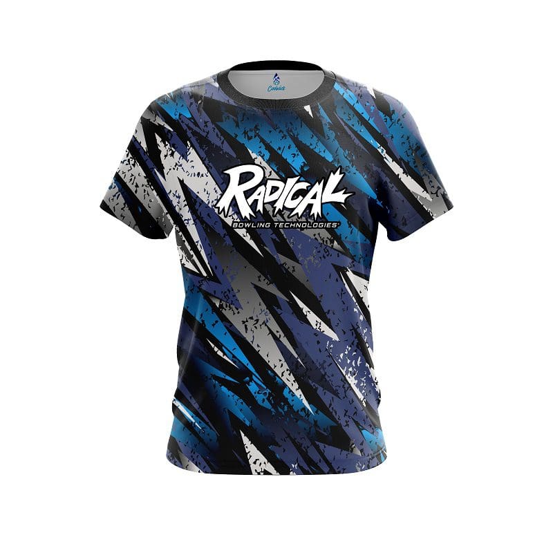 Radical Retro Zig Zag CoolWick Bowling Jersey
