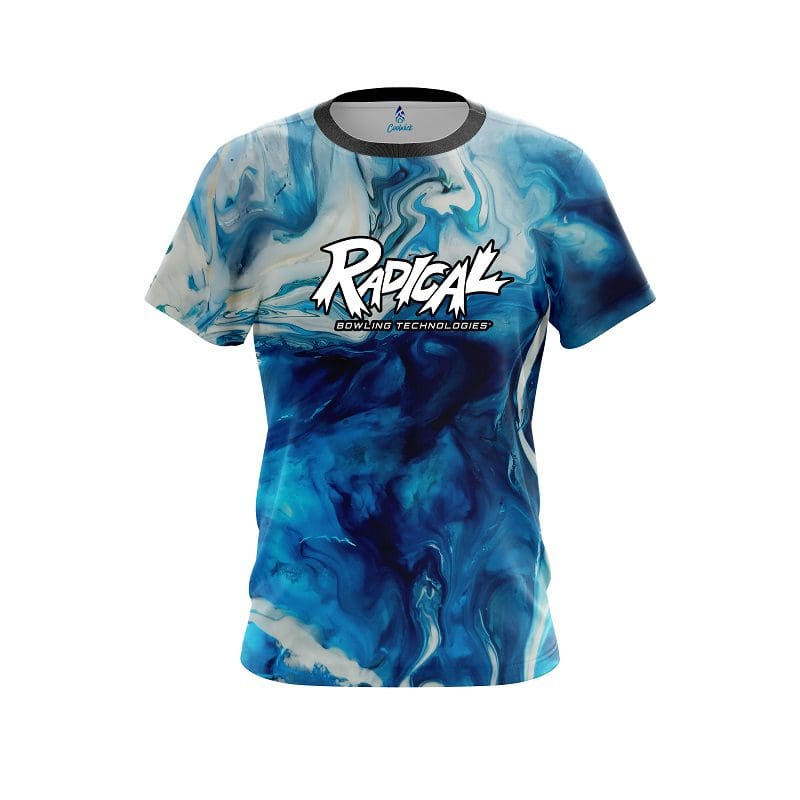 Radical Sea Splash CoolWick Bowling Jersey