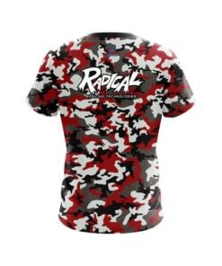 Alternative view of Radical Tactical Camo CoolWick Bowling Jersey