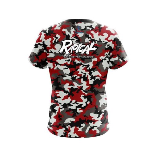 Radical Tactical Camo CoolWick Bowling Jersey - Image 2