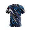 Plain Retro Zig Zag CoolWick Bowling Jersey - Image 2