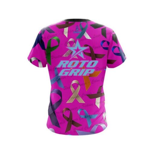 Roto Grip Cancer Sucks CoolWick Bowling Jersey - Image 2