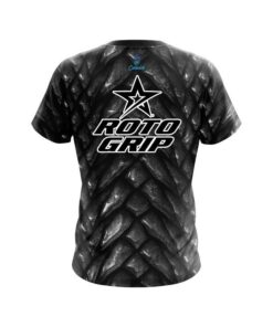 Alternative view of Roto Grip Black Dragon Scales CoolWick Bowling Jersey