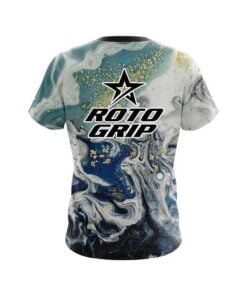 Alternative view of Roto Grip Marbleized Ripple Pattern CoolWick Bowling Jersey