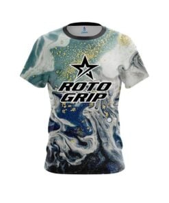 Roto Grip Marbleized Ripple Pattern CoolWick Bowling Jersey