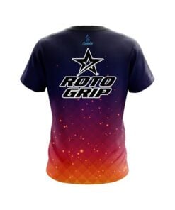 Alternative view of Roto Grip Orange And Pink Fire Sparks CoolWick Bowling Jersey