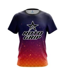 Roto Grip Orange And Pink Fire Sparks CoolWick Bowling Jersey