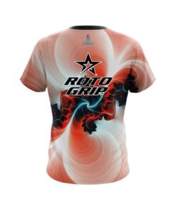 Alternative view of Roto Grip Peach Motion Vortex CoolWick Bowling Jersey